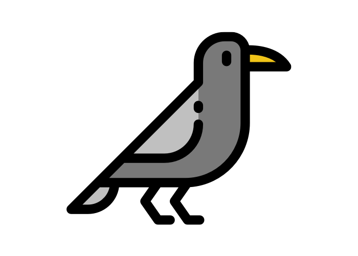 cartoon pigeon from Franklin Pest Solutions