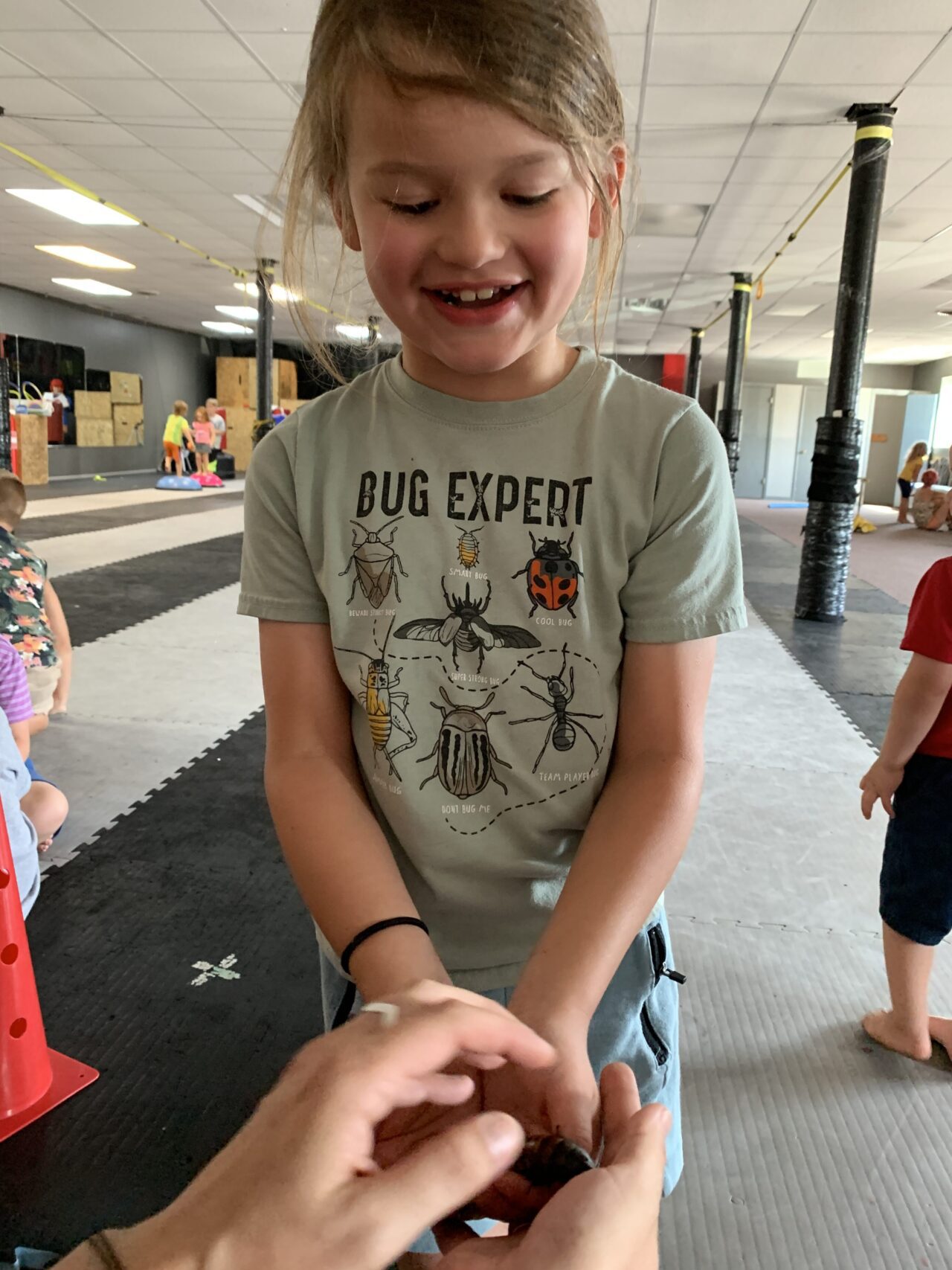The Bug Squad of Franklin Pest Solutions in United States met with kids and clicked a picture<br />
